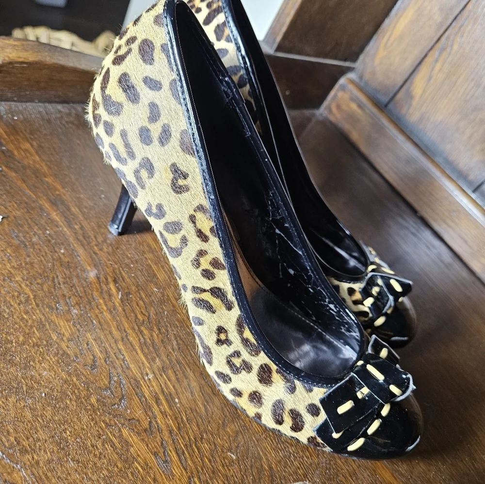 Leopard Print Heels - Picture 14 of 14